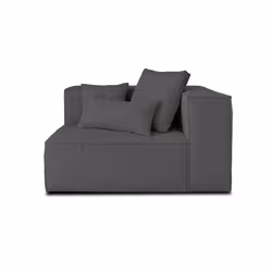 Best Mobilier Colombine 2 siège(s) Noir - Vue supplémentaire 5
