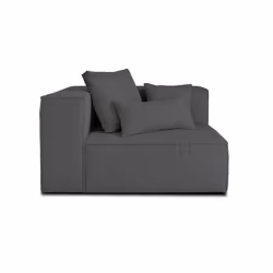 Best Mobilier Colombine 2 siège(s) Noir - Vue supplémentaire 5