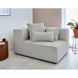 Best Mobilier Colombine 2 siège(s) Gris