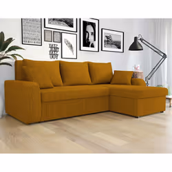 Best Mobilier Valos, Rose, Velours, Bois, Plastique, 2380 mm, 1470 mm