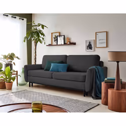 Best Mobilier Dan, Terre cuite, Velours, Bois, Bois, 2200 mm, 1000 mm