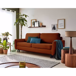 Best Mobilier Dan, Vert, Velours, Bois, Bois, 2200 mm, 1000 mm
