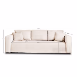 Best Mobilier Topaze 3 siège(s) Terre cuite - Vue supplémentaire 7