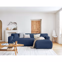 Best Mobilier Laponie, Beige, Velours, Bois, Plastique, 2560 mm, 1600 mm