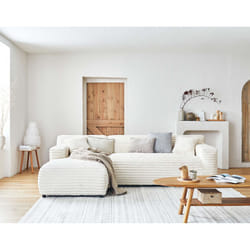 Best Mobilier Laponie Canapé d'angle 4 siège(s) Gris