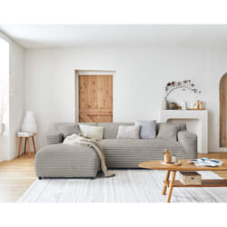 Best Mobilier Laponie Canapé d'angle 4 siège(s) Gris