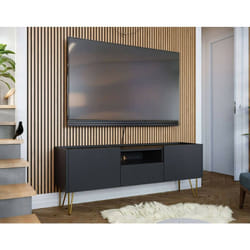 Cali - meuble TV - effet marbre - 144 cm