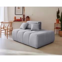 Caracas - module d'assise droit - en tissu