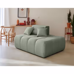 Caracas - module d'assise droit - en tissu