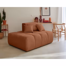 Caracas - module d'assise gauche - en tissu