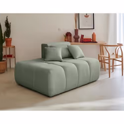 Caracas - module d'assise gauche - en tissu
