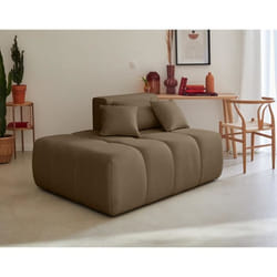 Caracas - module d'assise gauche - en tissu