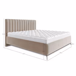 Best Mobilier 1493BEI sommier à lattes - Vue supplémentaire 4