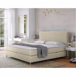 Rafaela - lit boxspring - 160x200 - coffres et surmatelas inclus - en velours
