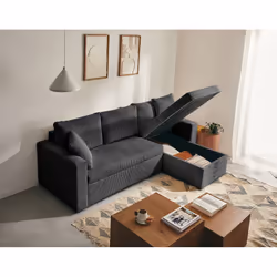 Best Mobilier 1366GF canapé Gris - Vue supplémentaire 3