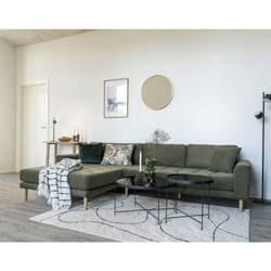 Lisa Design - Guimar - tapis - blanc et noir - 160x230 cm