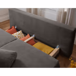 Best Mobilier 1550GF canapé Gris - Vue supplémentaire 3