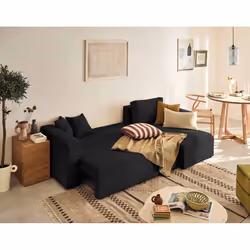 Best Mobilier 1503N canapé Noir - Vue supplémentaire 2