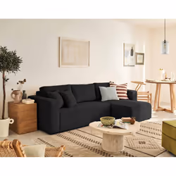 Best Mobilier 1503N canapé Noir - Vue supplémentaire 5