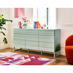 Sofia - buffet bas - vert sauge mat - 110 cm