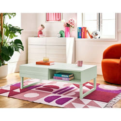 Sofia - table basse - vert sauge mat - 110 cm