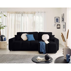 Best Mobilier 1604N canapé Noir