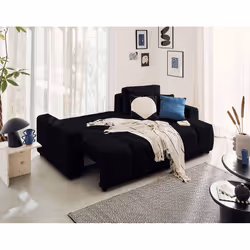 Best Mobilier 1604N canapé Noir - Vue supplémentaire 2