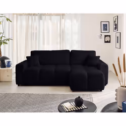 Best Mobilier 1604N canapé Noir - Vue supplémentaire 6