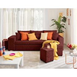 Best Mobilier 1605P canapé Violet