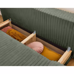 Best Mobilier 1613V canapé Vert - Vue supplémentaire 3