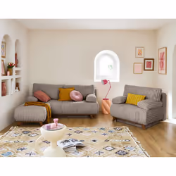 Best Mobilier 1613T canapé Gris - Vue supplémentaire 6