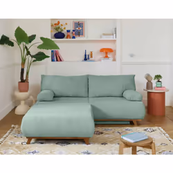 Description générale Découvrez le canapé Cristal 3 places avec pouf, une pièce maîtresse qui apportera style et confort à vot ...