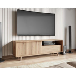 Diego - meuble tv - bois - 152 cm