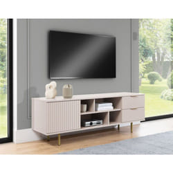 Monica - meuble tv - beige - 150 cm