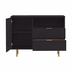Best Mobilier 1662N unité de tiroir de bureau Noir - Vue supplémentaire 2