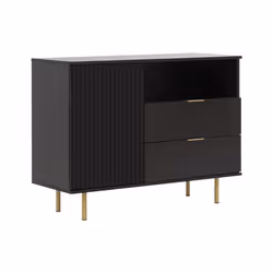 Best Mobilier 1662N unité de tiroir de bureau Noir - Vue supplémentaire 4
