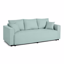 Best Mobilier 1679BCI canapé Bleu - Vue supplémentaire 2