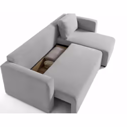 Best Mobilier 1677GC canapé Gris - Vue supplémentaire 5