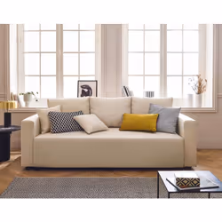Description générale Le canapé Regala est un modèle moderne et élégant, idéal pour aménager votre salon. Conçu pour offrir co ...