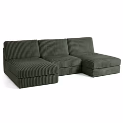 Best Mobilier 1684V canapé Vert - Vue supplémentaire 2