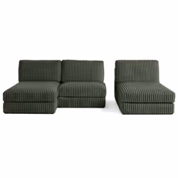 Best Mobilier 1684V canapé Vert - Vue supplémentaire 3