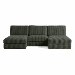 Best Mobilier 1684V canapé Vert - Vue supplémentaire 8