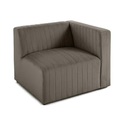 Nova - module d'assise droit - en velours