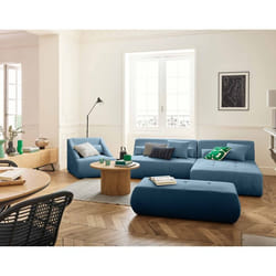 Onyx - canapé modulable d'angle réversible 4 places - en velours côtelé