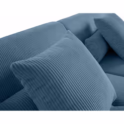 Best Mobilier 1714B canapé Bleu - Vue supplémentaire 6