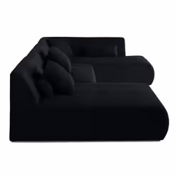 Best Mobilier 1714N canapé Noir - Vue supplémentaire 4