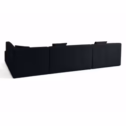 Best Mobilier 1714N canapé Noir - Vue supplémentaire 5