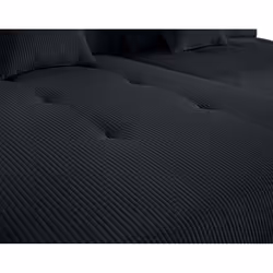 Best Mobilier 1714N canapé Noir - Vue supplémentaire 6