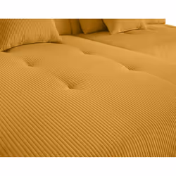 Best Mobilier 1714J canapé Jaune - Vue supplémentaire 7