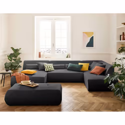 Best Mobilier 1714GF canapé Gris - Vue supplémentaire 2